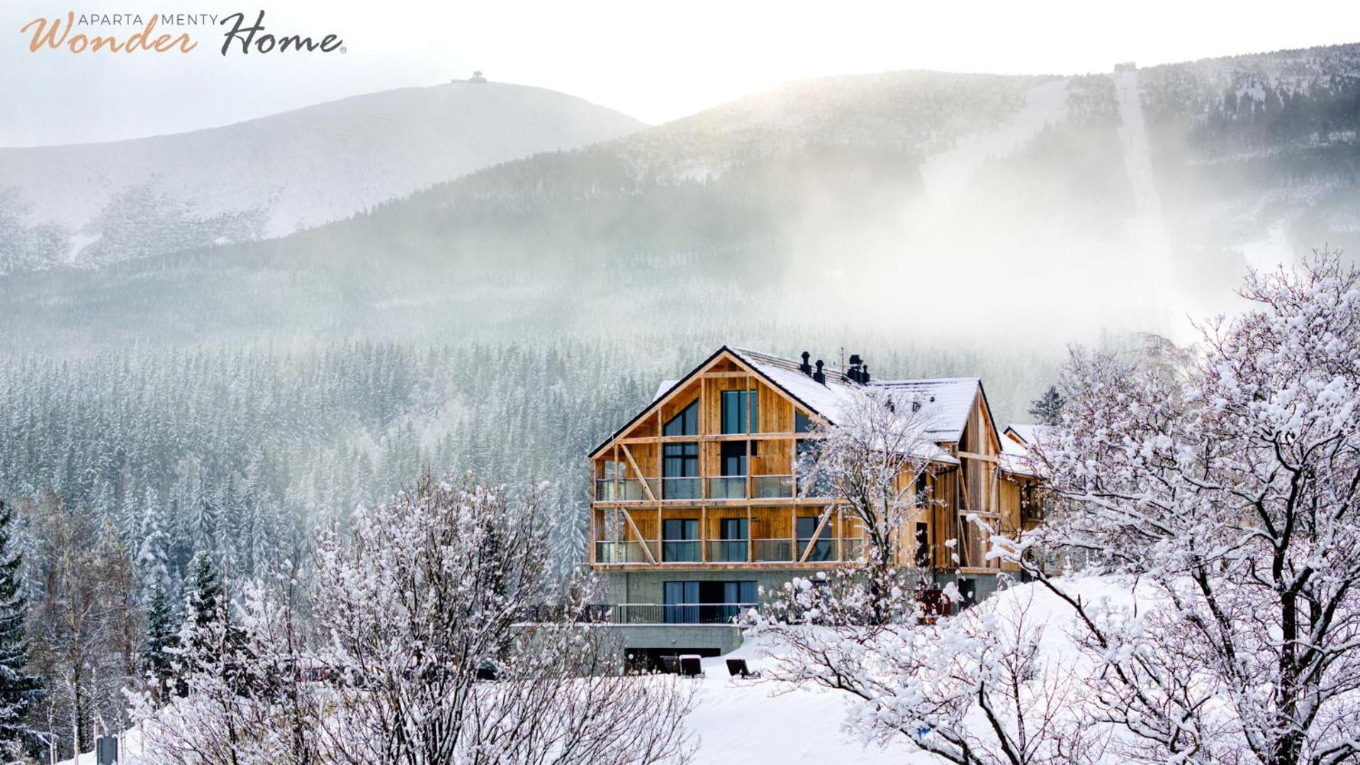Wonder Home - Orlik Residence - Apartamenty Z Widokiem Na Sniezke, Blisko Wyciagow, Ski Arena I Kosciolka Wang Карпач Экстерьер фото